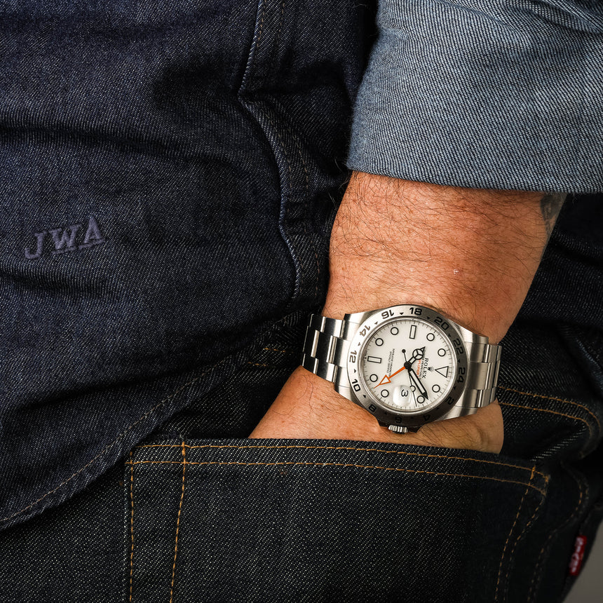 2024 Rolex Explorer II "Polar" ref: 226570 Full Set 50th Birthday