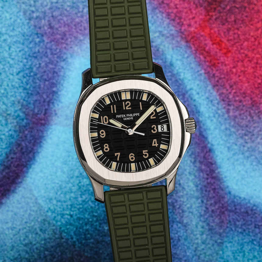 RARE 1997 Patek Philippe Aquanaut ref: 5060A Watch & Full Patek Service