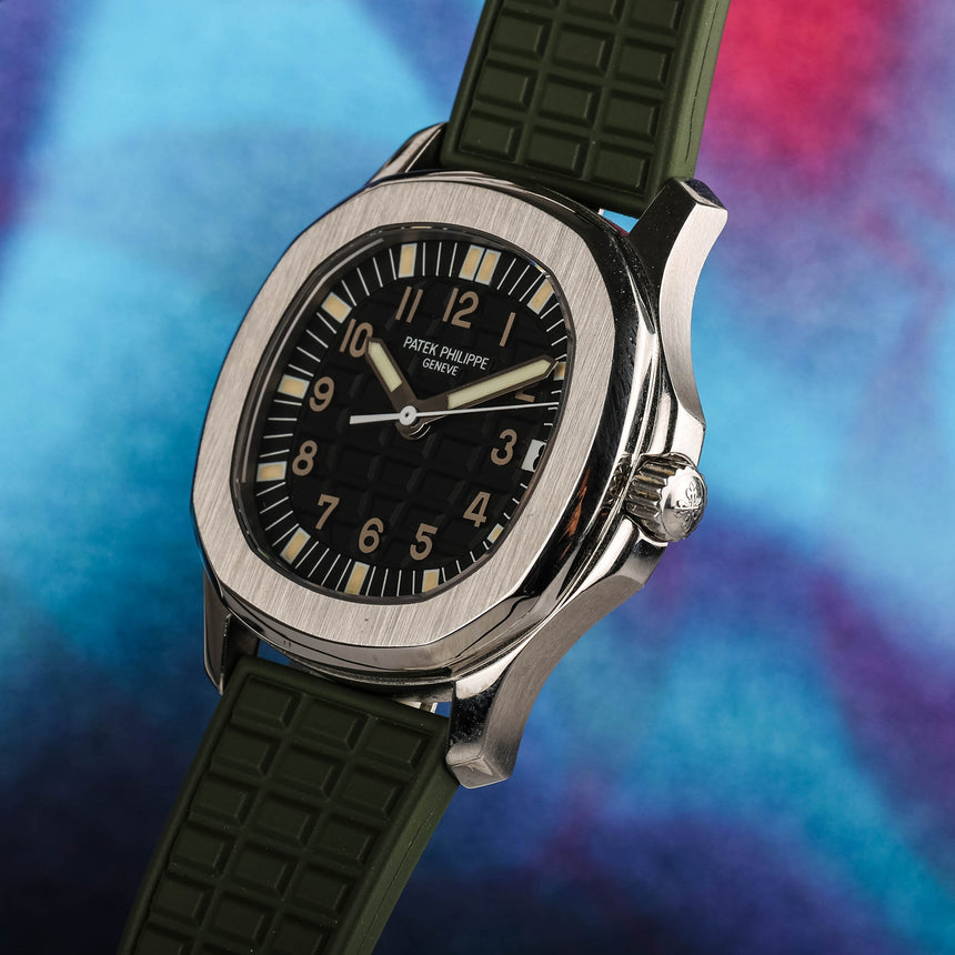 RARE 1997 Patek Philippe Aquanaut ref: 5060A Watch & Full Patek Service