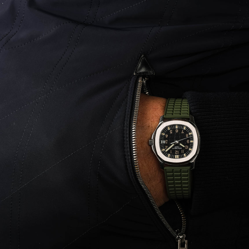 RARE 1997 Patek Philippe Aquanaut ref: 5060A Watch & Full Patek Service