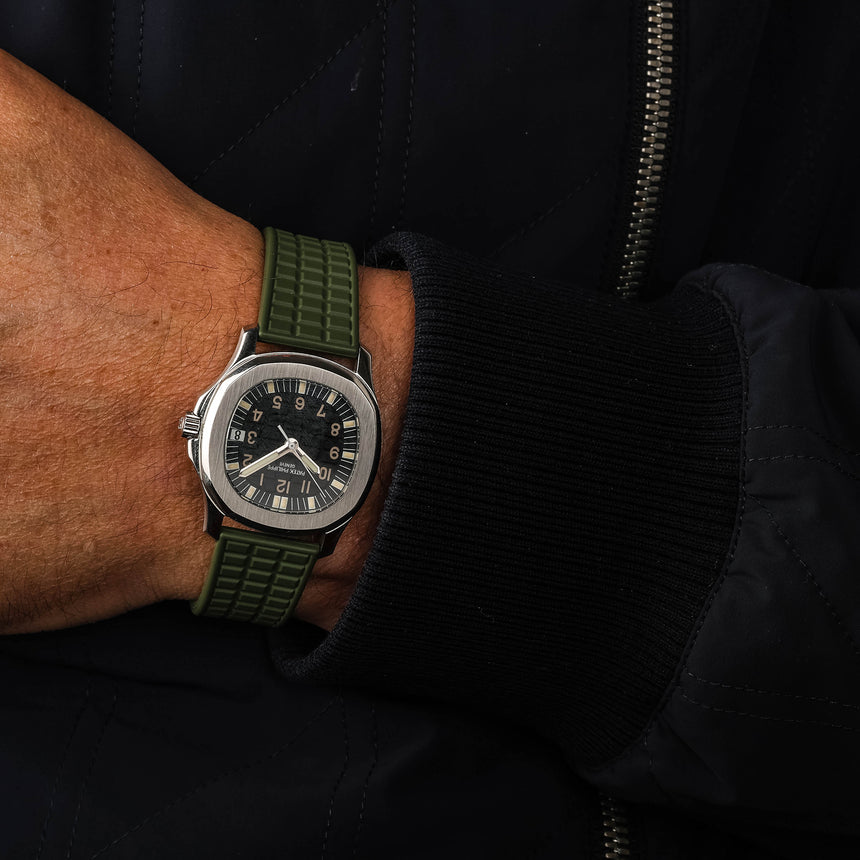 RARE 1997 Patek Philippe Aquanaut ref: 5060A Watch & Full Patek Service