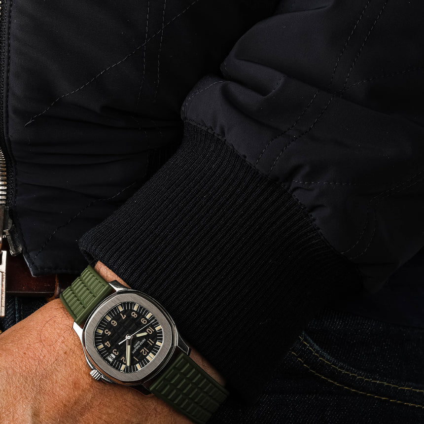 RARE 1997 Patek Philippe Aquanaut ref: 5060A Watch & Full Patek Service