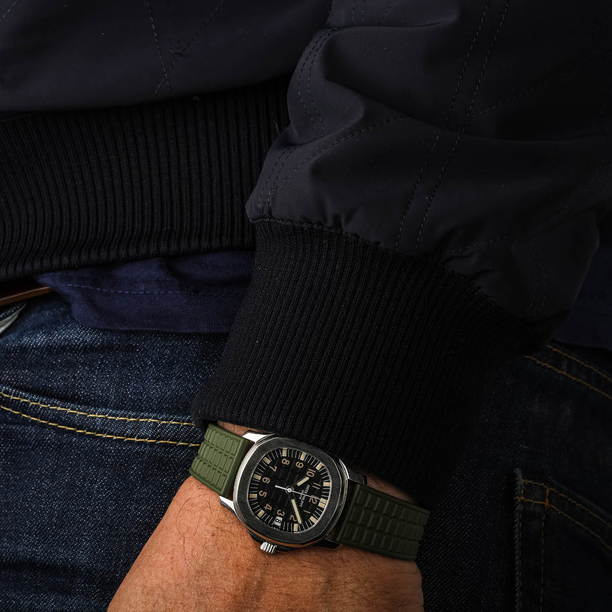 RARE 1997 Patek Philippe Aquanaut ref: 5060A Watch & Full Patek Service