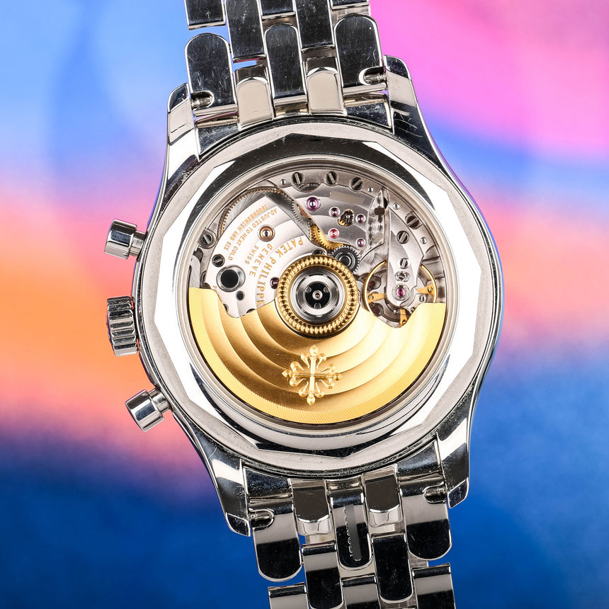 2015 Patek Philippe Annual calendar chronograph ref 5960/1A-001 : FULL SET