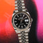 Rolex 2023 Date Just Black dial Ref : 126334 Full Set Like New, Stickers