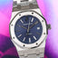 2012 Audemars Piguet Royal oak, Blue dial ref: 15300 Mint & full set