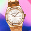 2022 Audemars Piguet Rose Gold Royal Oak Ref: 77451OR.ZZ.1361OR.01 Full Set Like New 50th Anniversary !