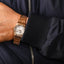 2022 Audemars Piguet Rose Gold Royal Oak Ref: 77451OR.ZZ.1361OR.01 Full Set Like New 50th Anniversary !