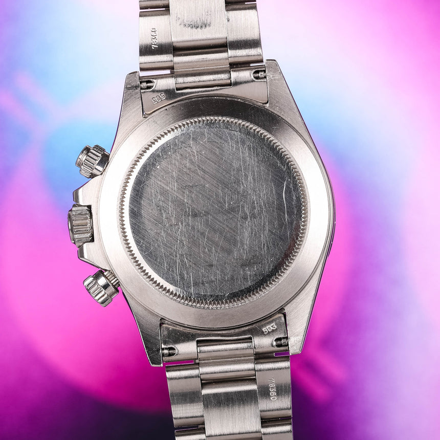 1989 Rolex Daytona Zenith ref 16520: 4 lines MK2 Bezel Ultra Rare WOW ! Beautiful