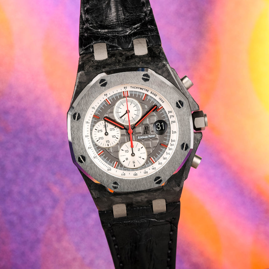 2011 Audemars Piguet RO Offshore Jarno Trulli Ref: 26202AU Watch Box Extract Limited Edition 500