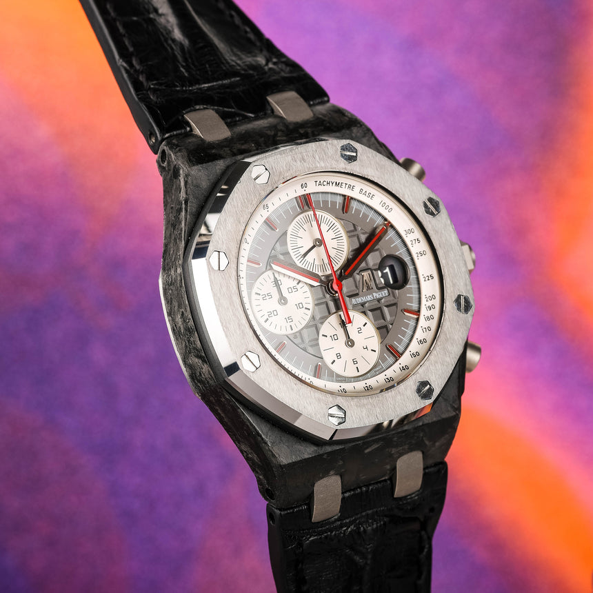 2011 Audemars Piguet RO Offshore Jarno Trulli Ref: 26202AU Watch Box Extract Limited Edition 500