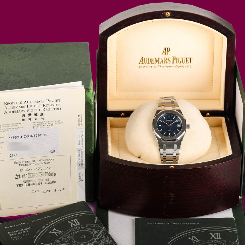 2006 Audemars Piguet Royal Oak ref: 14790 Full Set Top !