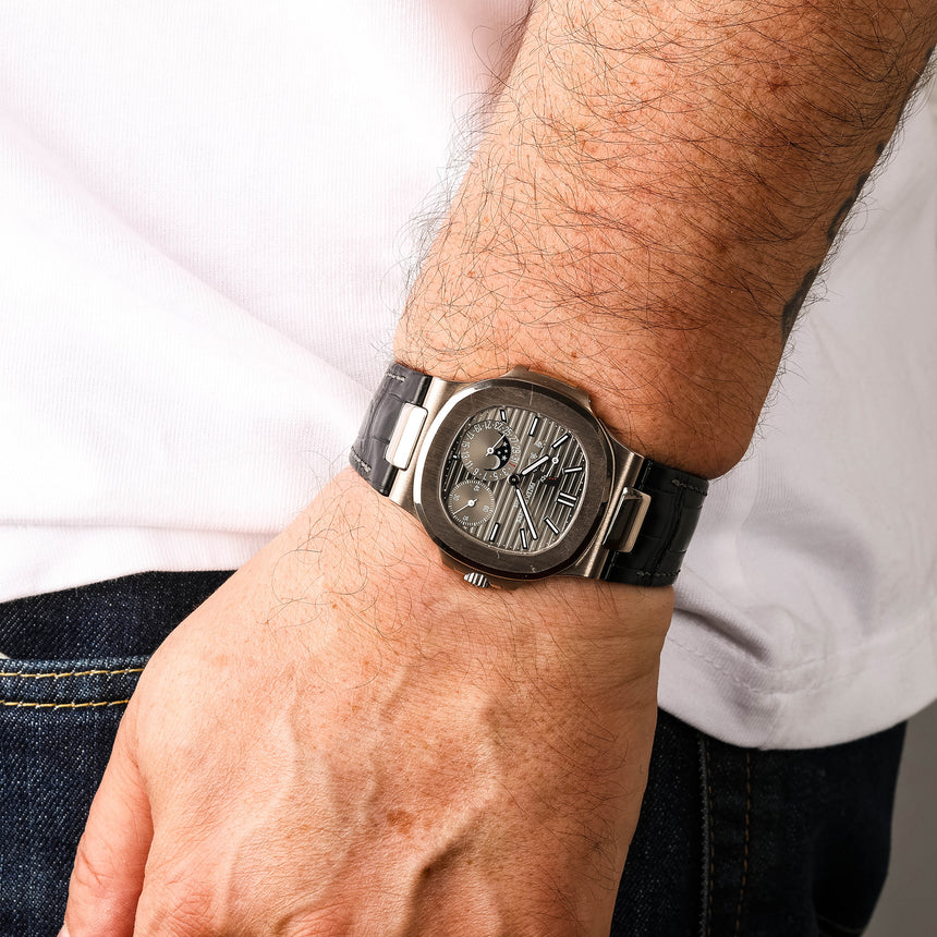 2024 PP&co Nautilus in White Gold, reference 5712G : Full Set Like New & Last Batch !