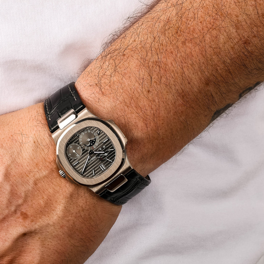 2024 PP&co Nautilus in White Gold, reference 5712G : Full Set Like New & Last Batch !