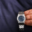 2009 Audemars Piguet Royal oak, Blue dial ref: 15300 Mint & Papers & Service