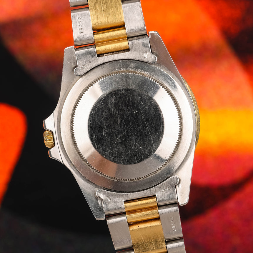 1977 Rolex GMT Master steel and gold NIPPLE DIAL on Oyster! ref: 1675/3 Dirty Harry !