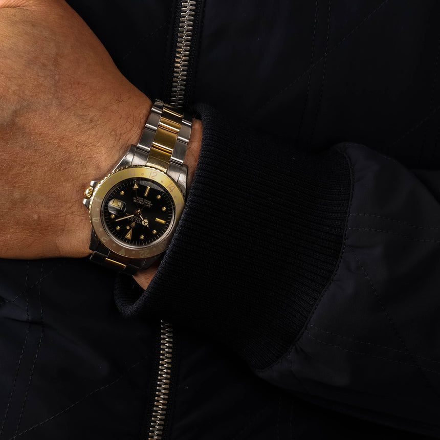 1977 Rolex GMT Master steel and gold NIPPLE DIAL on Oyster! ref: 1675/3 Dirty Harry !