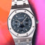 2004 AP Royal Oak calendar Blue Dial ref: 25594st FULL SET & Super Qual !