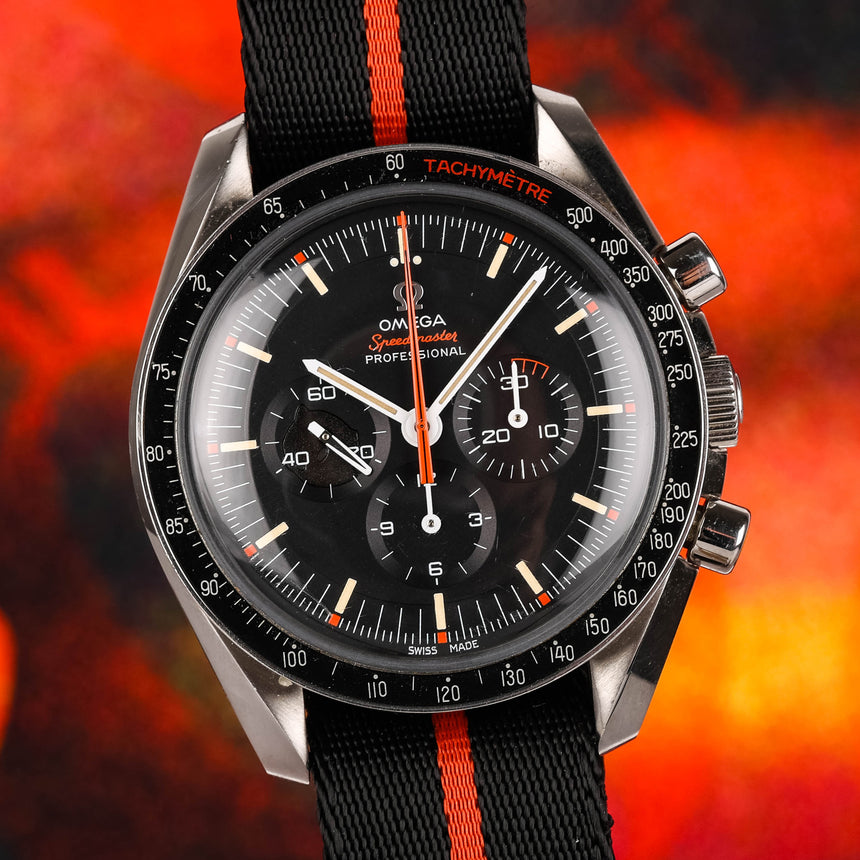 2018 Omega Speedmaster Speedy Tuesday Ultraman Ref: 311.12.42.30.01.001 Super Full Set Only 2012 Ex.