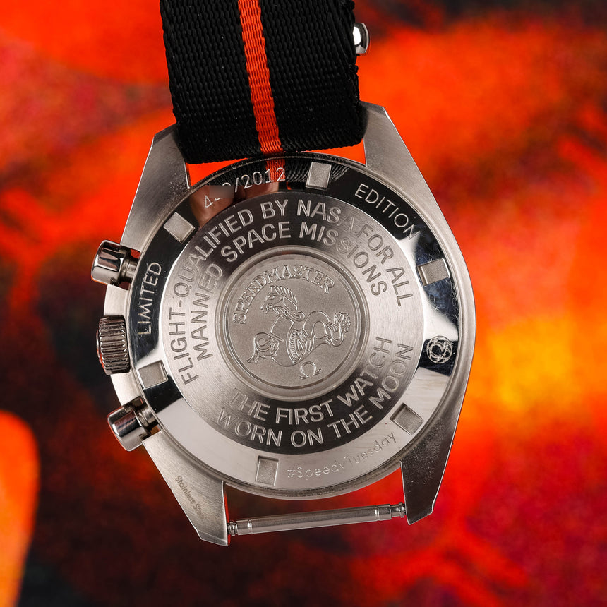 2018 Omega Speedmaster Speedy Tuesday Ultraman Ref: 311.12.42.30.01.001 Super Full Set Only 2012 Ex.