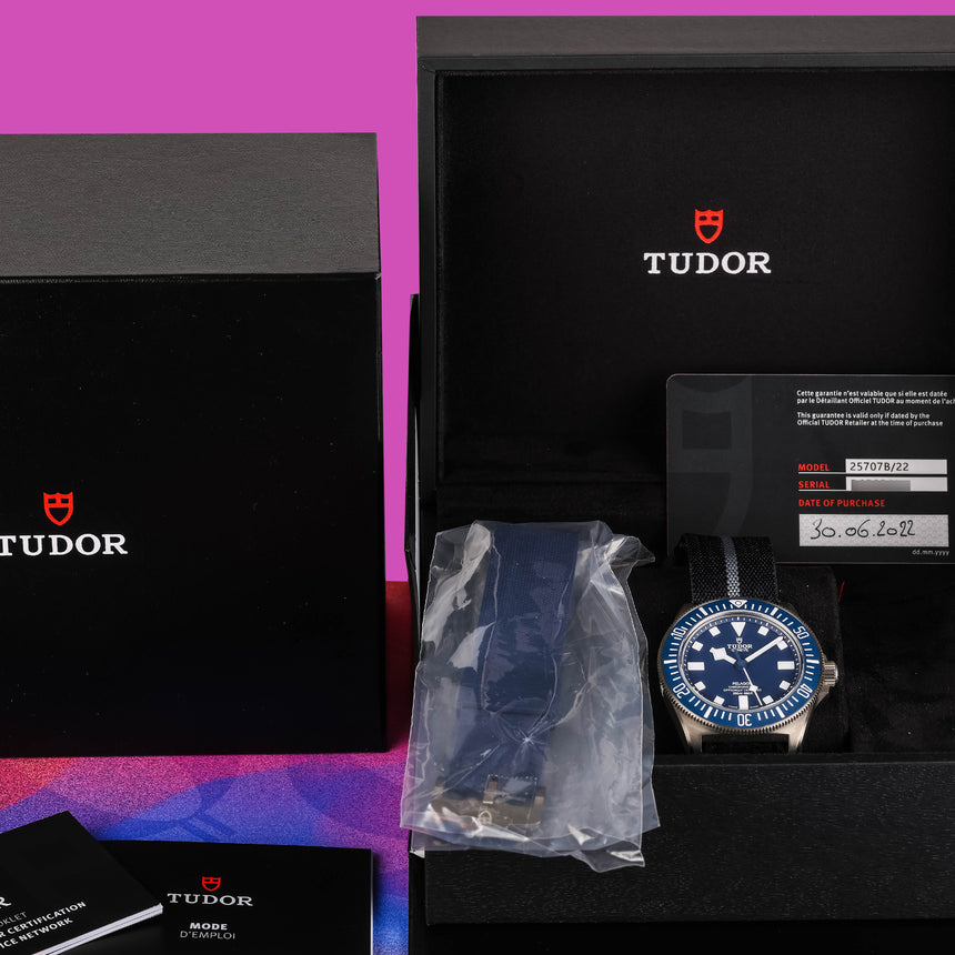 2022 Tudor Marine Nationale ref 25707B/22 Full Set NEW & STICKERS