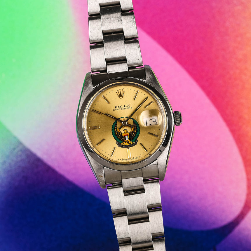 1976 Rolex Oysterdate Precision United Arab Emirates Ref: 6694 Top Conditions!