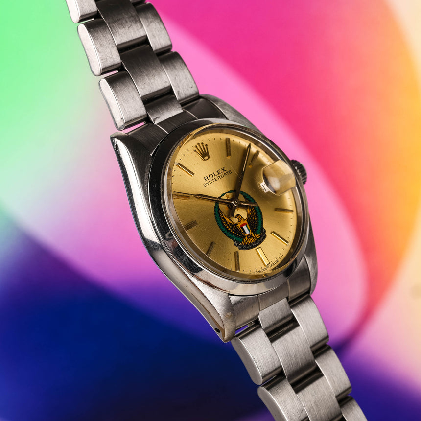 1976 Rolex Oysterdate Precision United Arab Emirates Ref: 6694 Top Conditions!
