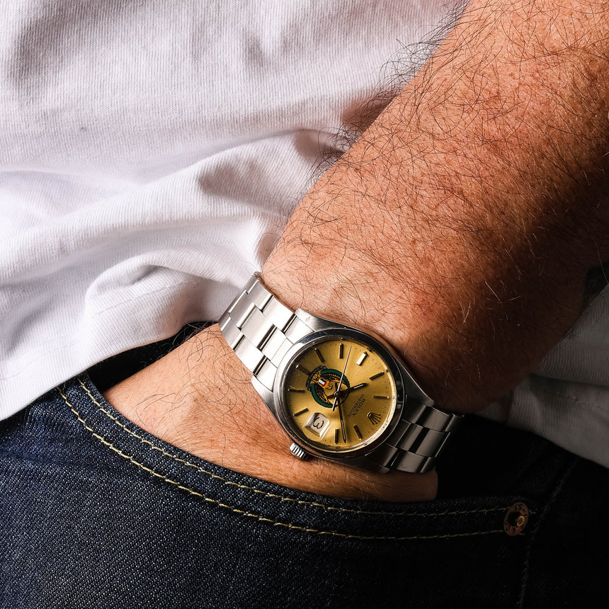1976 Rolex Oysterdate Precision United Arab Emirates Ref: 6694 Top Conditions!