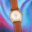 1940 Circa Rolex Bubbleback Ovettone in GOLD Ref: 5030 Crazy dial & original Bracelet
