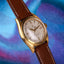 1940 Circa Rolex Bubbleback Ovettone in GOLD Ref: 5030 Crazy dial & original Bracelet