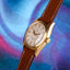 1940 Circa Rolex Bubbleback Ovettone in GOLD Ref: 5030 Crazy dial & original Bracelet