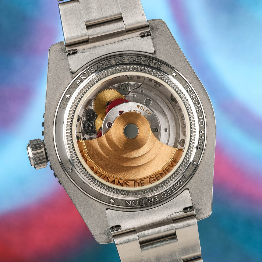 2019 Artisans de Geneve limited Submariner, tribute to 6536, brown dial: minty & full set