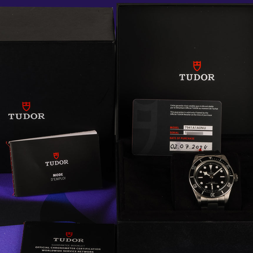2024 Tudor Black Bay 41 “Monochrome” ref. M7941A1A0NU – Full Set & Unpolished