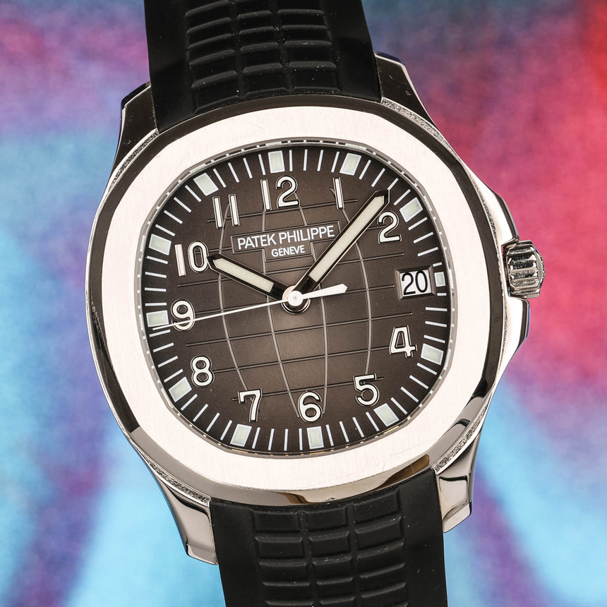 2008 Patek Philippe Aquanaut reference 5167: FULL SET & 2025 Patek Service, Perfect with Poinçon de Genève