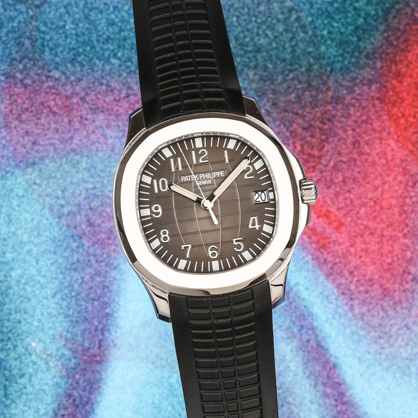 2008 Patek Philippe Aquanaut reference 5167: FULL SET & 2025 Patek Service, Perfect with Poinçon de Genève