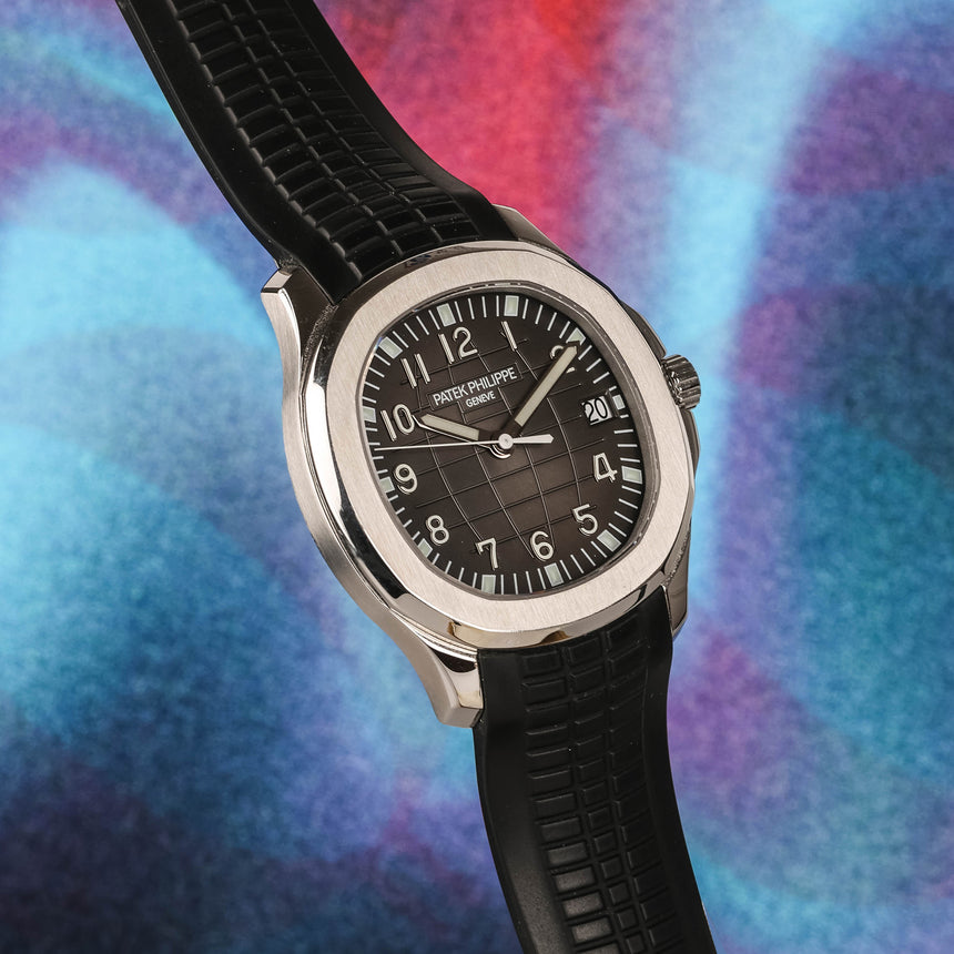 2008 Patek Philippe Aquanaut reference 5167: FULL SET & 2025 Patek Service, Perfect with Poinçon de Genève