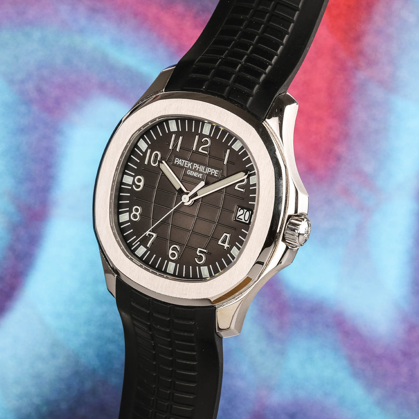 2008 Patek Philippe Aquanaut reference 5167: FULL SET & 2025 Patek Service, Perfect with Poinçon de Genève