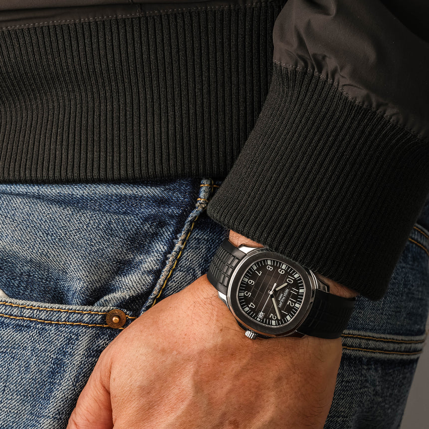 2008 Patek Philippe Aquanaut reference 5167: FULL SET & 2025 Patek Service, Perfect with Poinçon de Genève