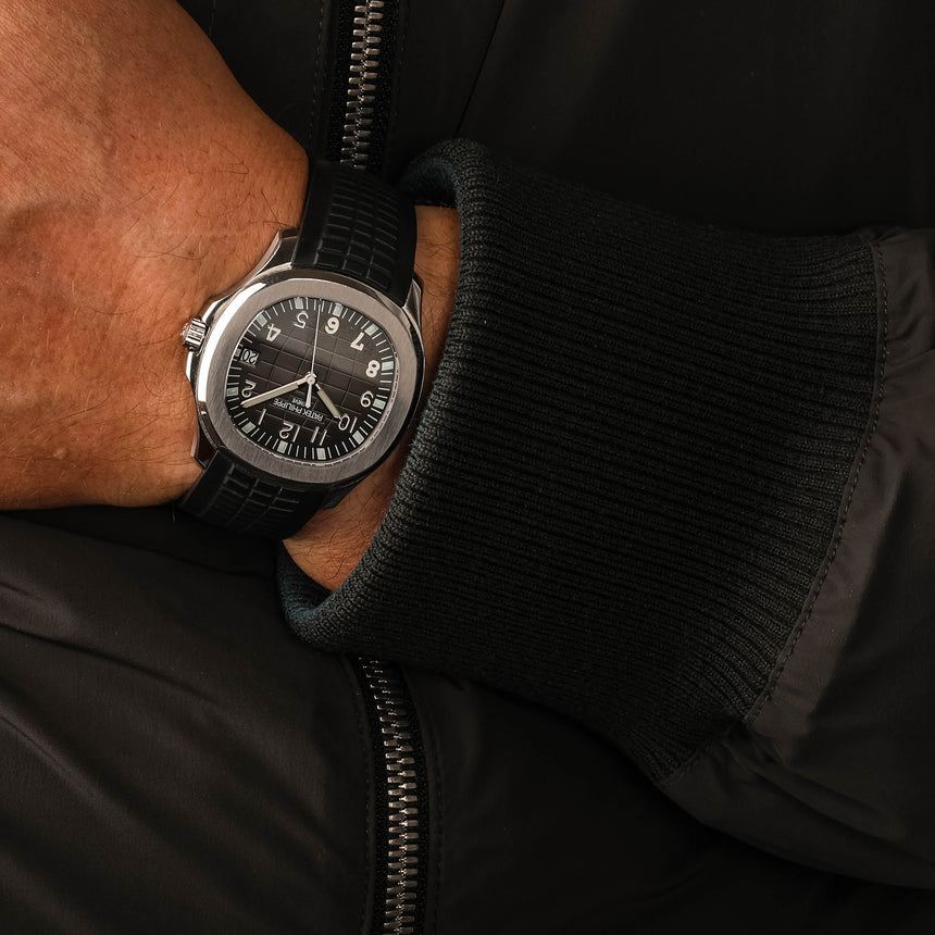2008 Patek Philippe Aquanaut reference 5167: FULL SET & 2025 Patek Service, Perfect with Poinçon de Genève