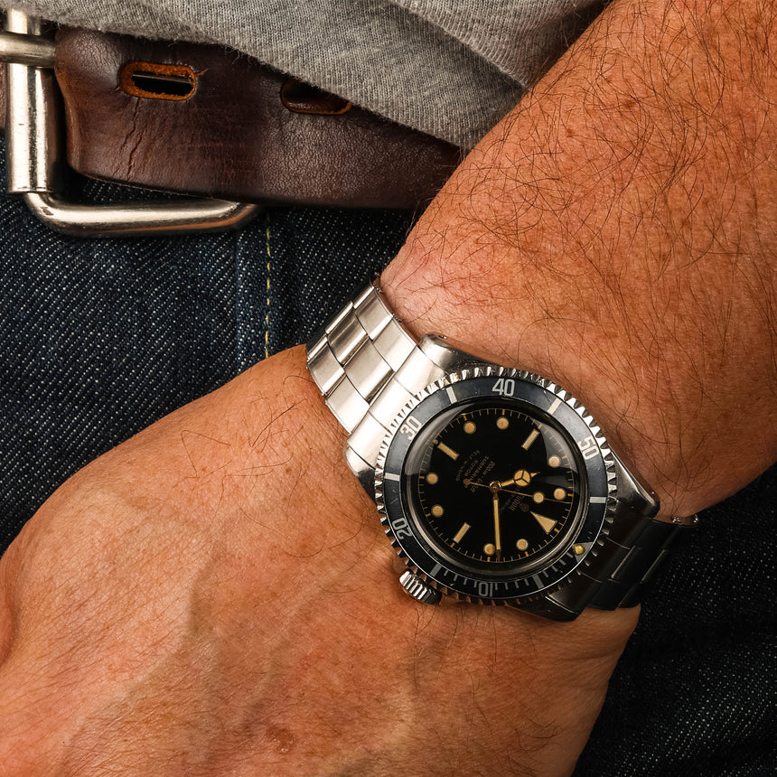 1962 Tudor Submariner PCG ref 7928: Beautiful gilt & Exclamation point dial