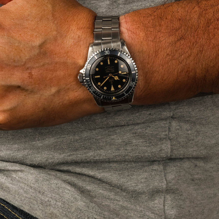 1962 Tudor Submariner PCG ref 7928: Beautiful gilt & Exclamation point dial