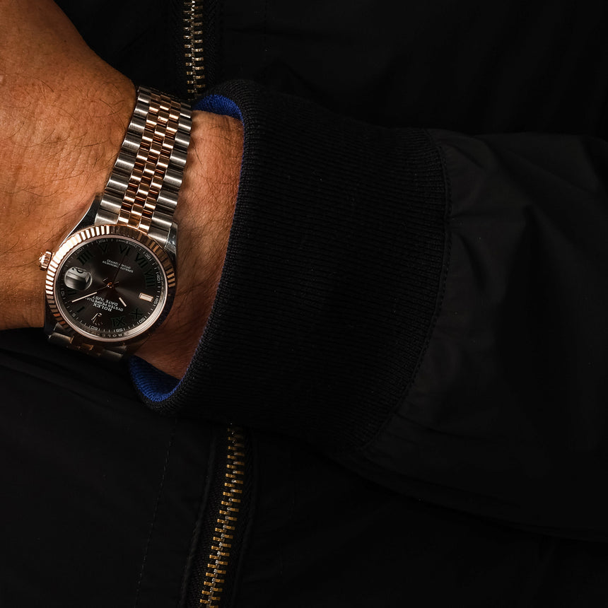 2023 Rolex Datejust 36 ref. 126231 “Wimbledon” – Everose Rolesor Full Set