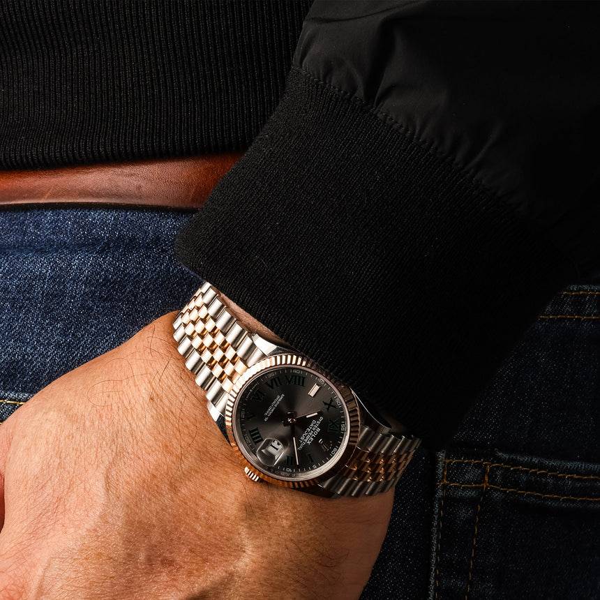 2023 Rolex Datejust 36 ref. 126231 “Wimbledon” – Everose Rolesor Full Set
