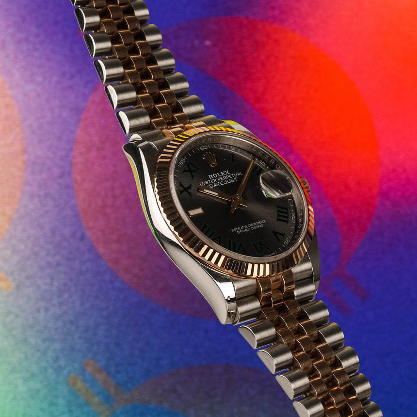 2023 Rolex Datejust 36 ref. 126231 “Wimbledon” – Everose Rolesor Full Set