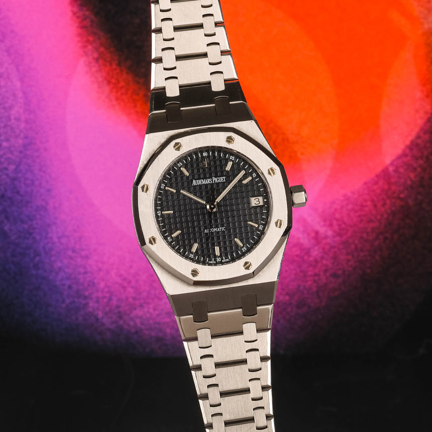 2003 AP Royal oak mid-size ref: 14790st : Full set & Mint !