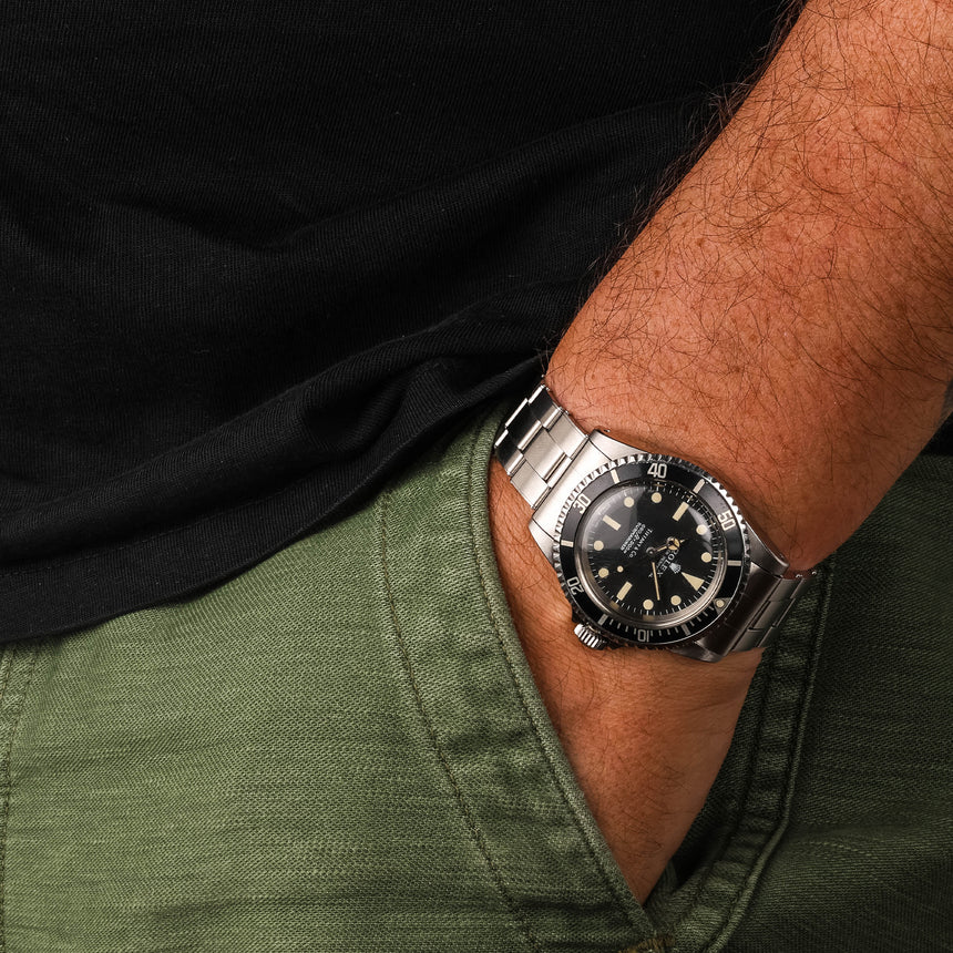 1972 (circa) Rolex Submariner reference 5513, retailed by Tiffany & Co: Very rare & box & papers