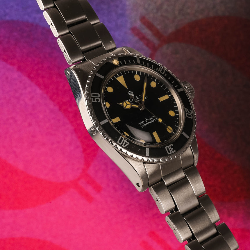 1974 (circa) Rolex submariner, Comex non logo first series, small number, extremely rare reference 5514, Bianchi papers (documents)!