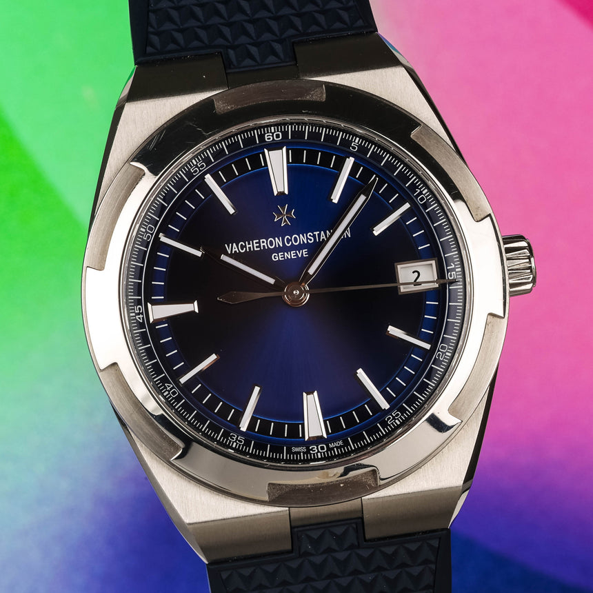 2021 Vacheron Constantin Overseas Blue dial ref: 4520V/210A-B128 Full Set