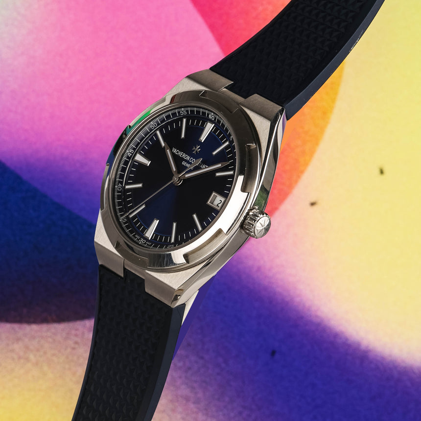 2021 Vacheron Constantin Overseas Blue dial ref: 4520V/210A-B128 Full Set