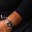 1990 (Circa) Gérald Genta Success Octagonal Chronograph with Faceted Carbon Fibre Dial Ref: 3388.7 Full Set Rare !